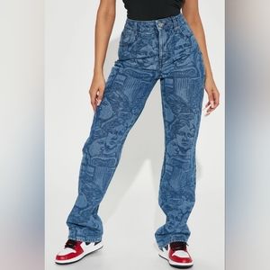 Fashion Nova Straight Leg Jeans